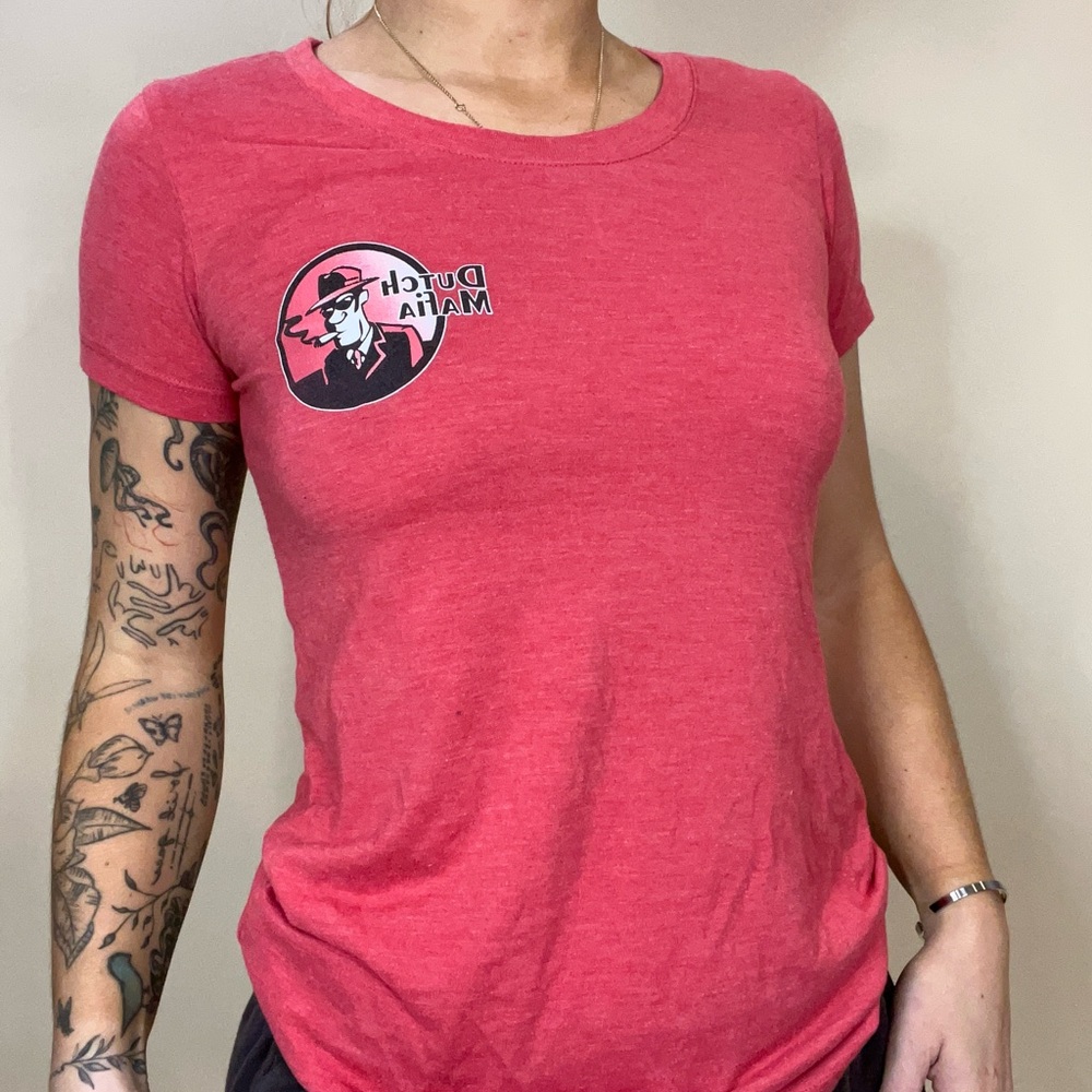 Red Rare Dutch Bros Top